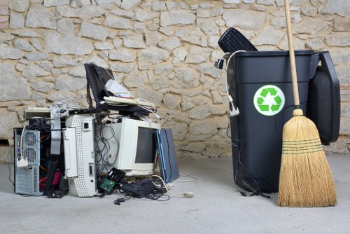 Eco-friendly recycling during office clearance
